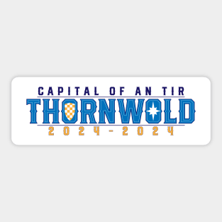 Thornwold Sports Logo - Long Sticker